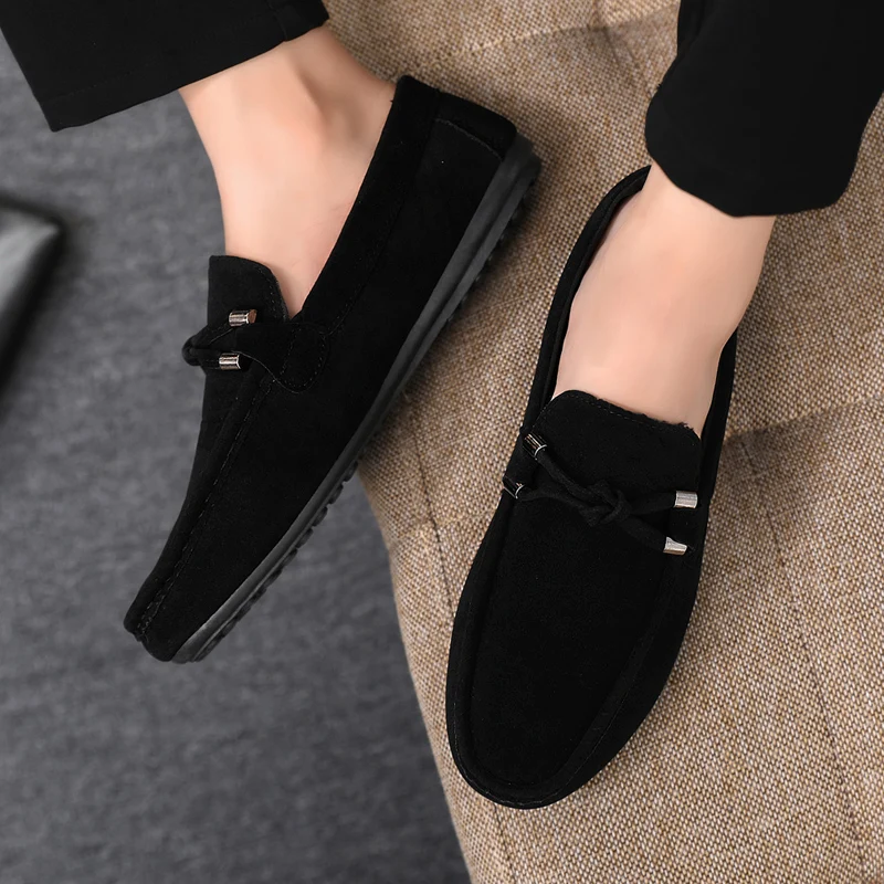 Chaussures décontractées pour  - Suede Loafers Men avis et prix
