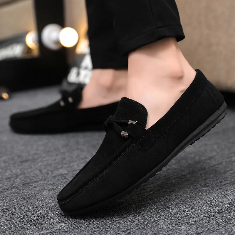 Chaussures décontractées pour  - Suede Loafers Men avis et prix
