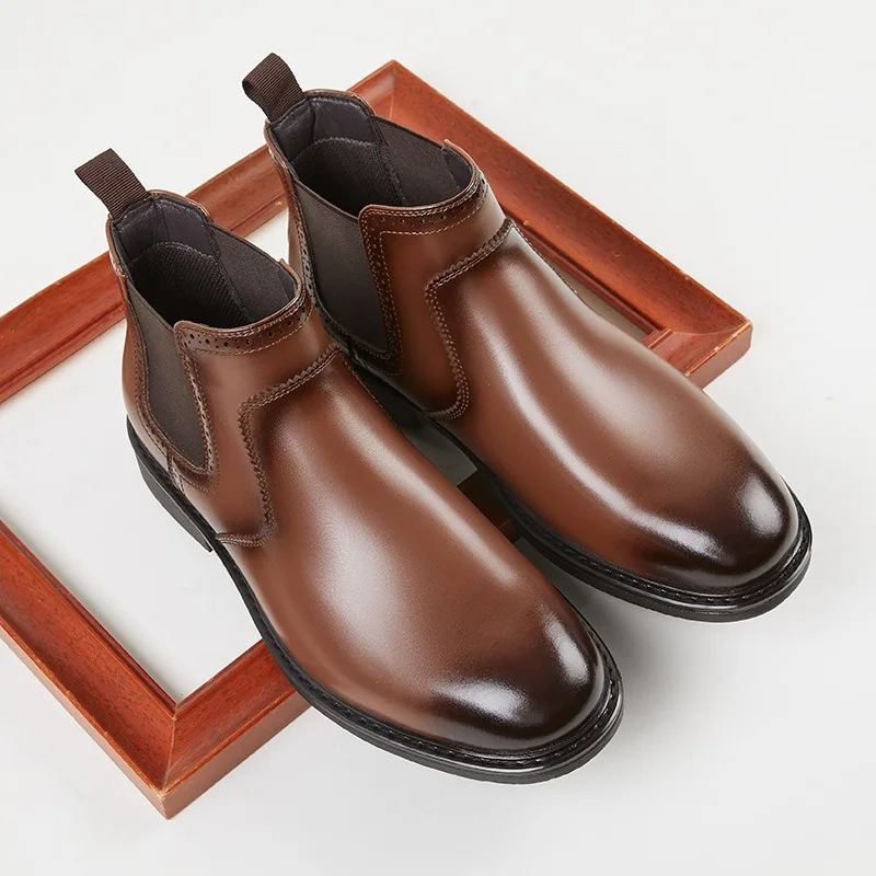 Bottes Oxford en cuir Vintage  - Mens Fashion Vintage avis et prix