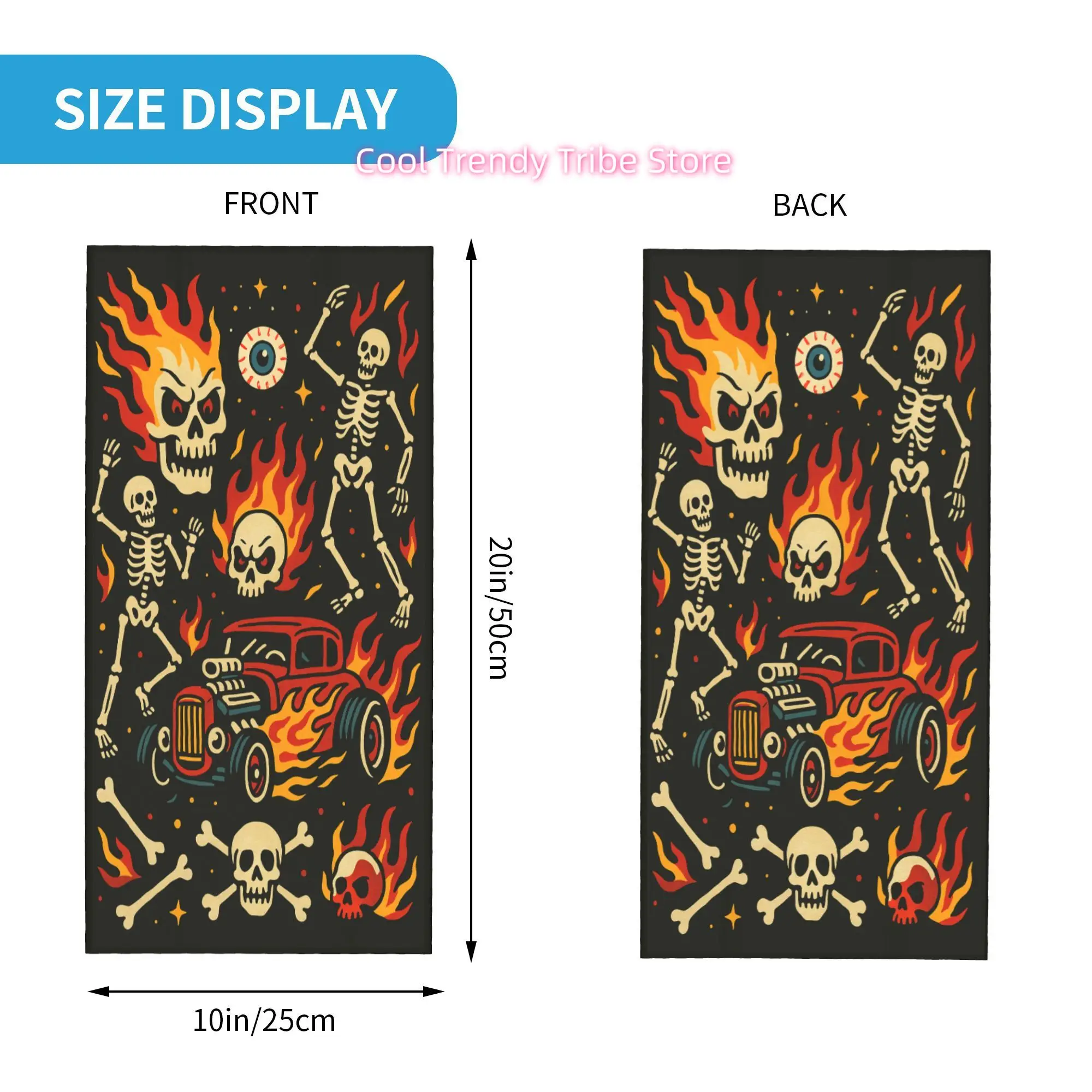 Bandana Homme Imprimé Fantaisi - Men'S Fashion Head Scarf avis et prix