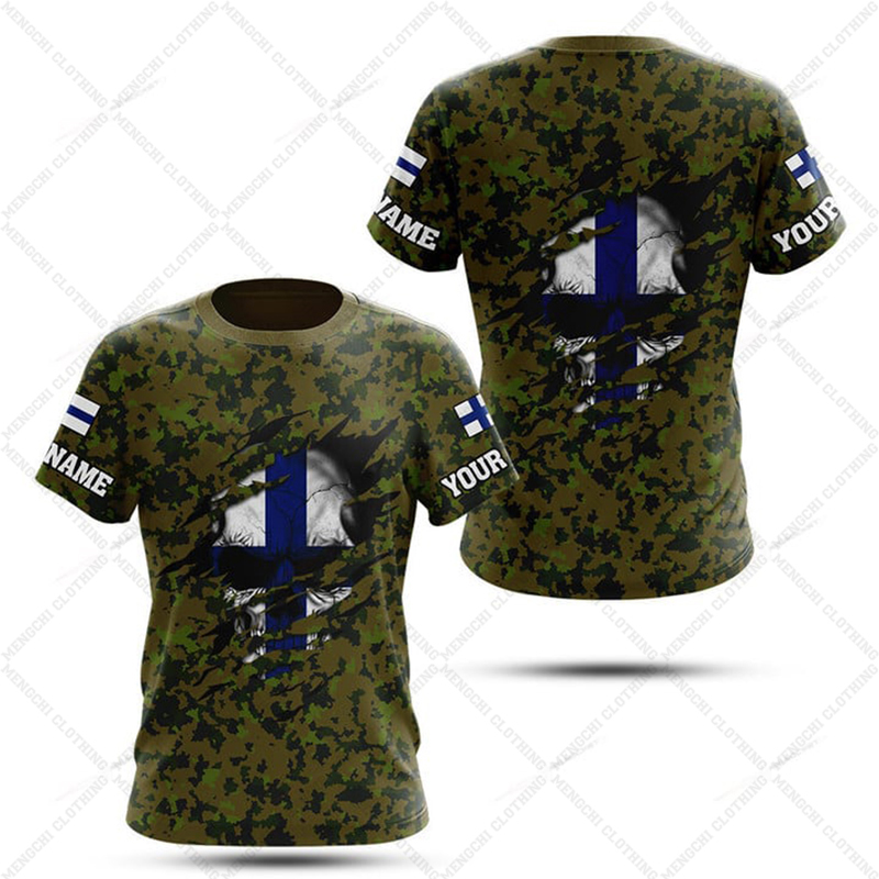 T-shirts graphiques drapeau fi - Men'S Fashion Names avis et prix