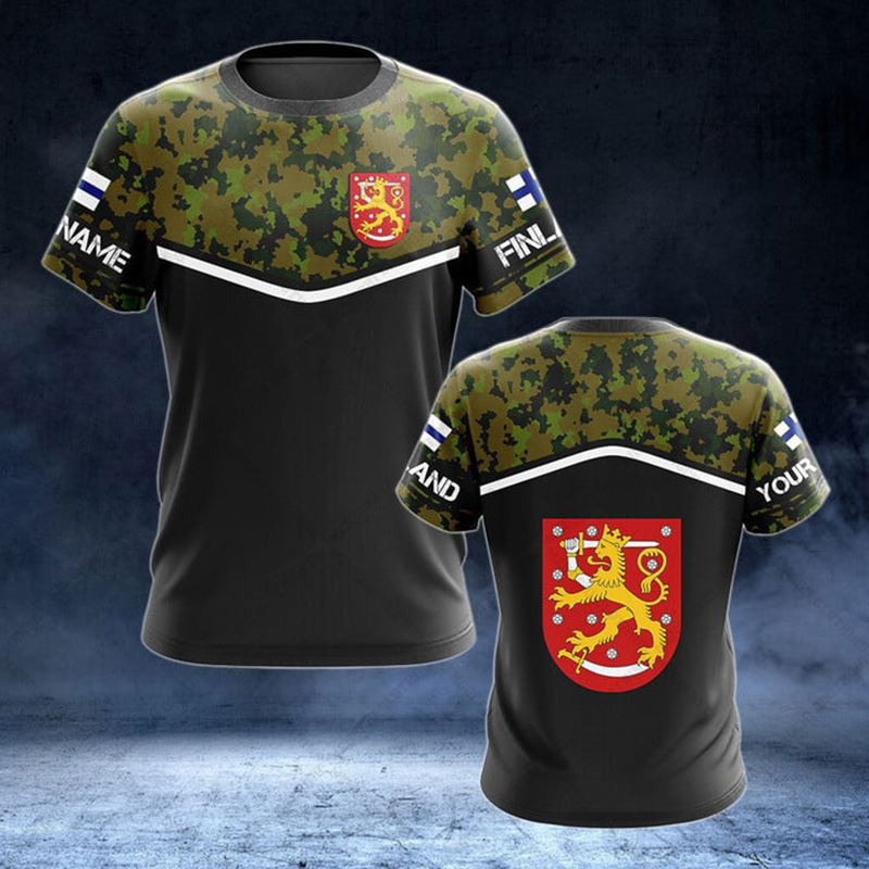 T-shirts graphiques drapeau fi - Men'S Fashion Names avis et prix