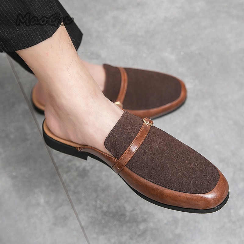 Pantoufles pour hommes en simi - Suede Loafers Men avis et prix