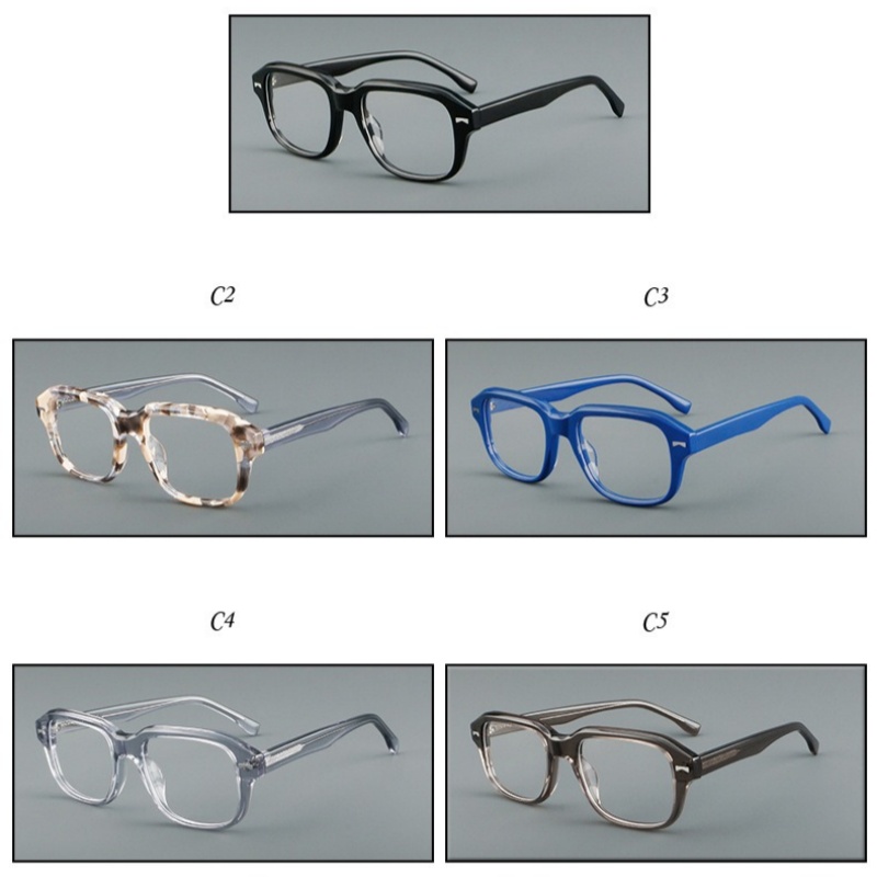 Lunettes optiques en acétate p - Men'S Fashion Non Prescription Glasses avis et prix