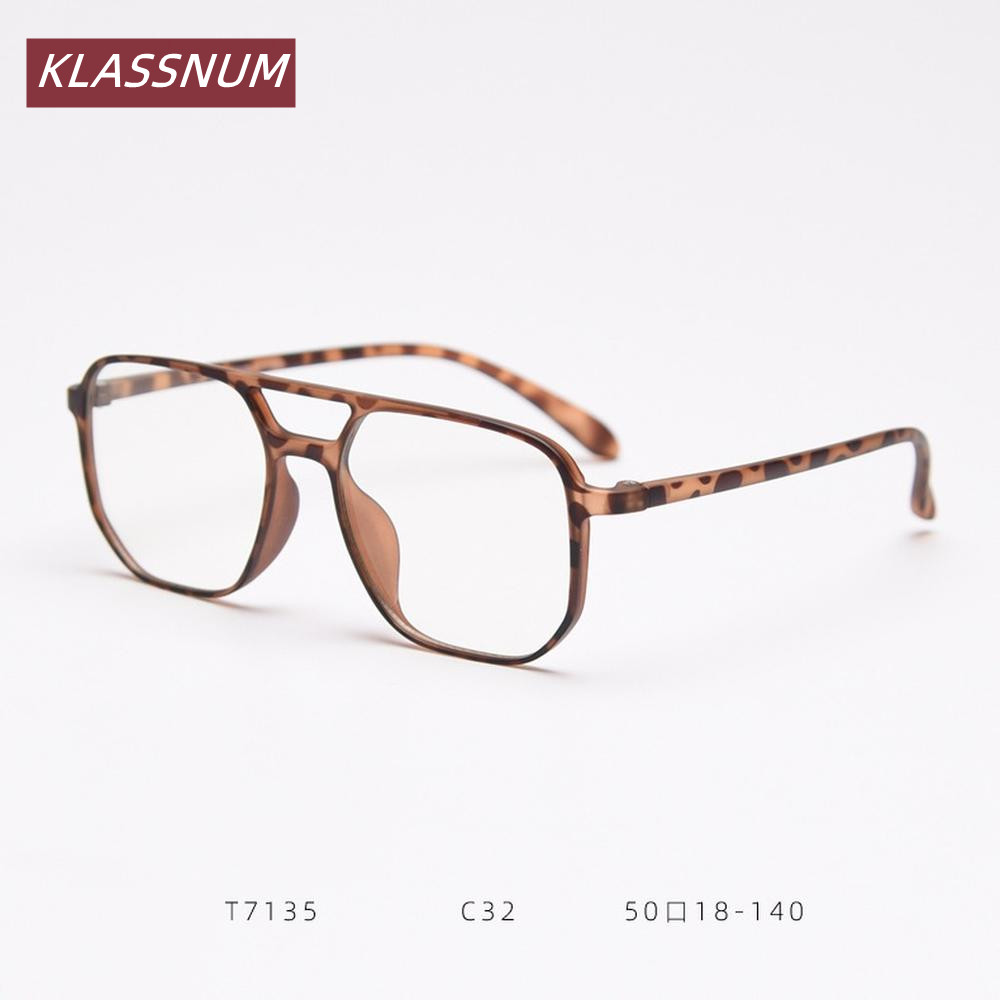 KLASSNUM – lunettes carrées à  - Men'S Fashion Non Prescription Glasses avis et prix