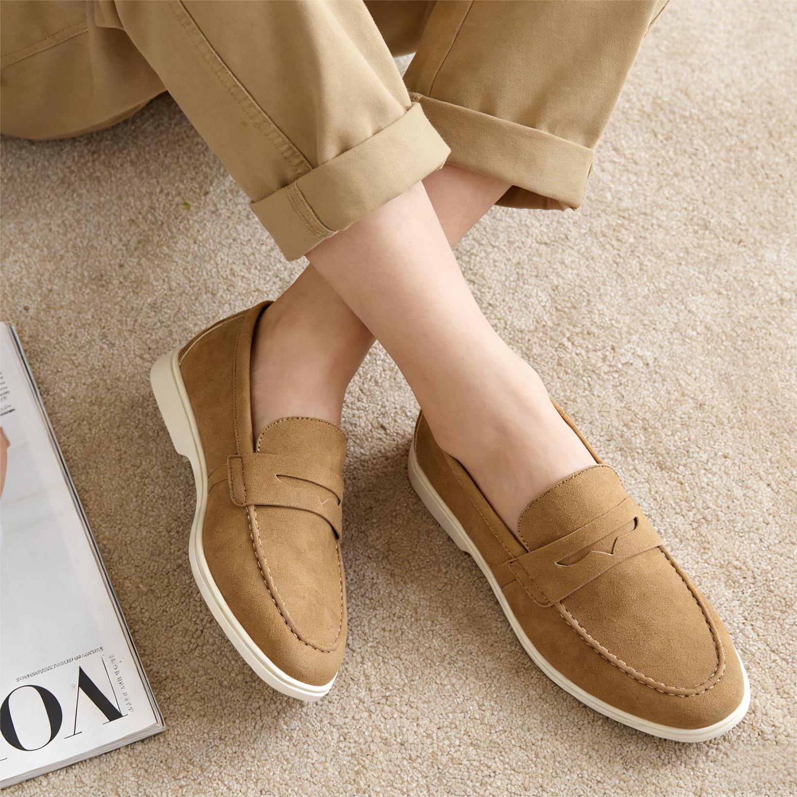Mocassins respirants pour homm - Suede Loafers Men avis et prix