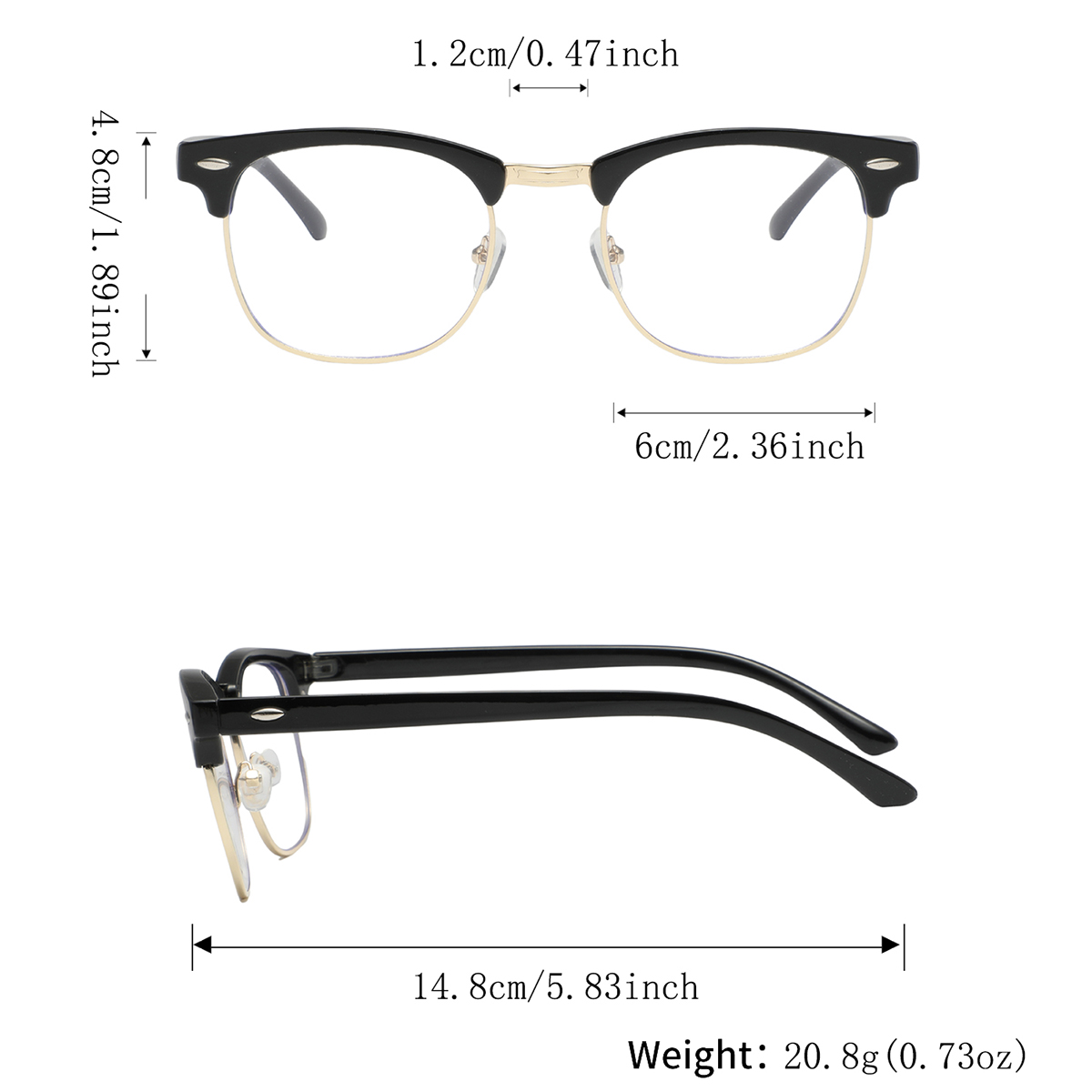 4 paires de lunettes de vue po - Men'S Fashion Non Prescription Glasses avis et prix