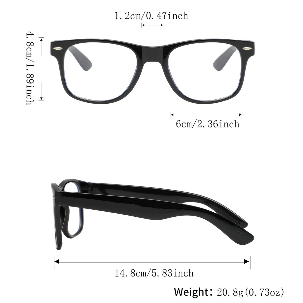 4 paires de lunettes de vue po - Men'S Fashion Non Prescription Glasses avis et prix