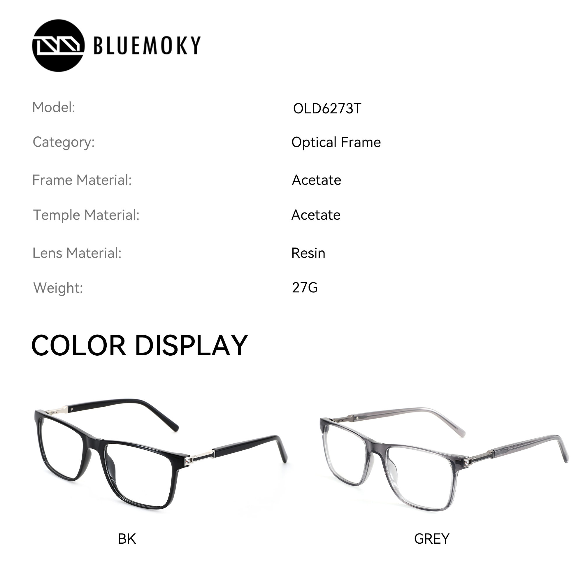 BLUEMOKY Monture de lunettes p - Men'S Fashion Non Prescription Glasses avis et prix