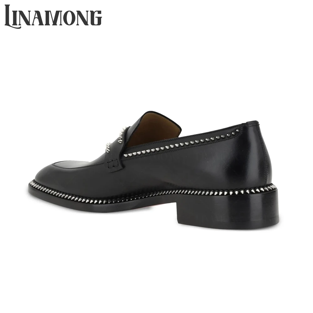 Mocassins noirs à pointes, bou - Suede Loafers Men avis et prix