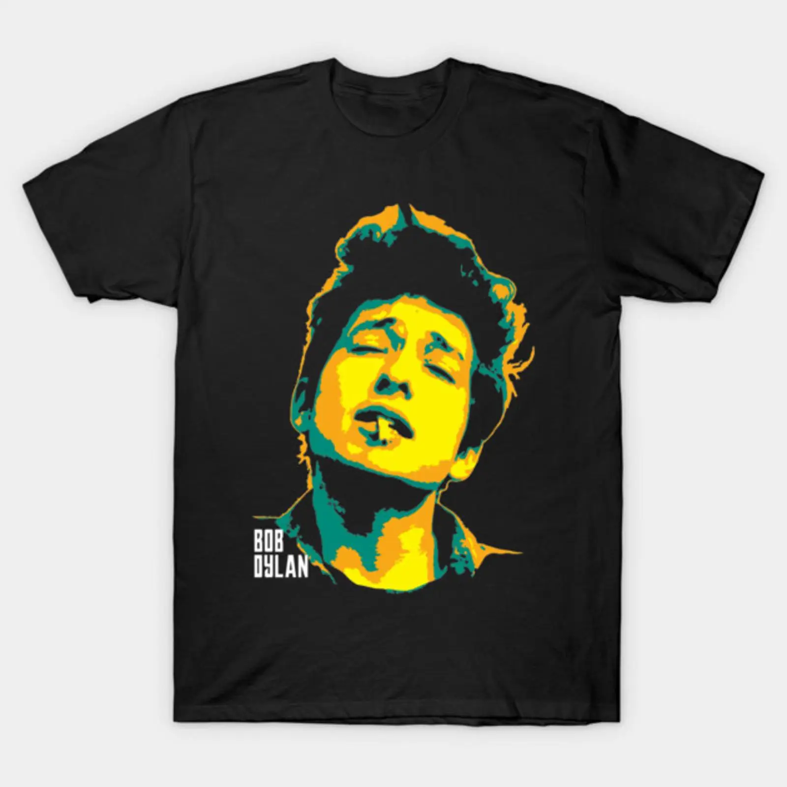 T-shirt rétro Bob Dylan Pop Ar - Men'S Fashion 1960S avis et prix
