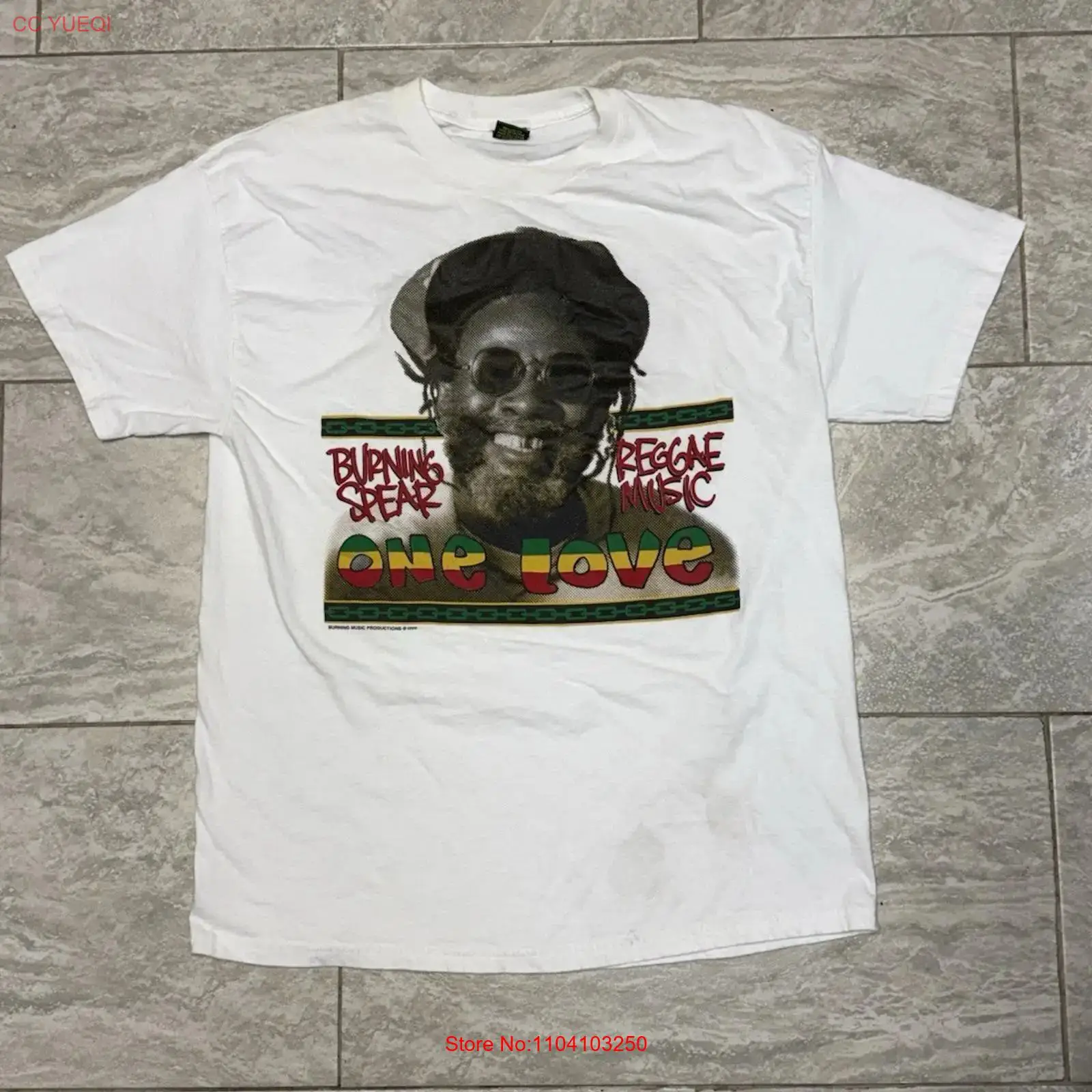 T-shirt vintage 1996 Burning S - Xl Men'S Fashion avis et prix
