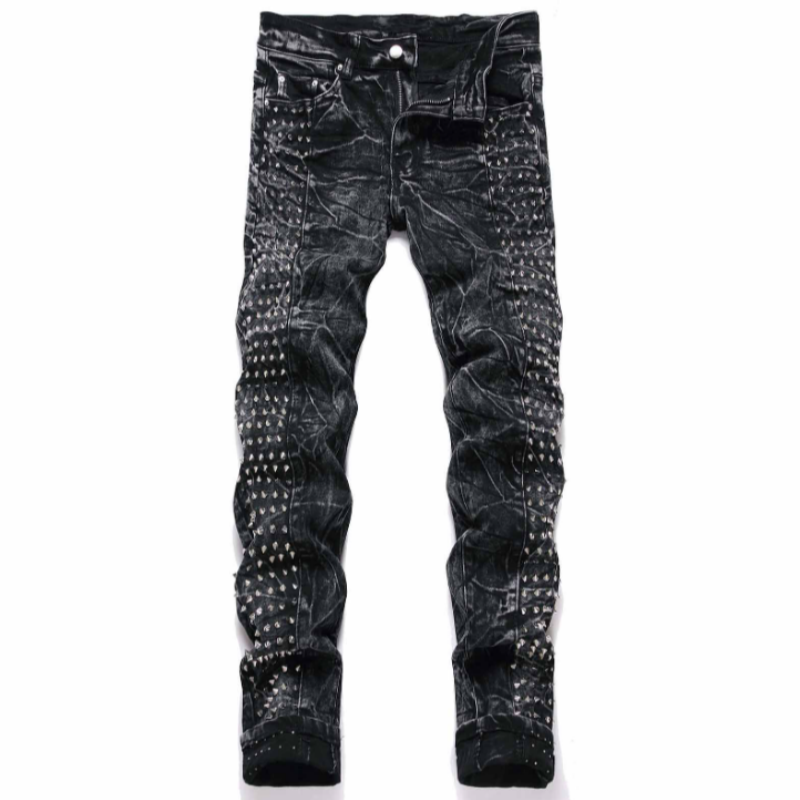 2025 nouveau rétro punk haute  - Men'S Fashion Jeans 2025 avis et prix