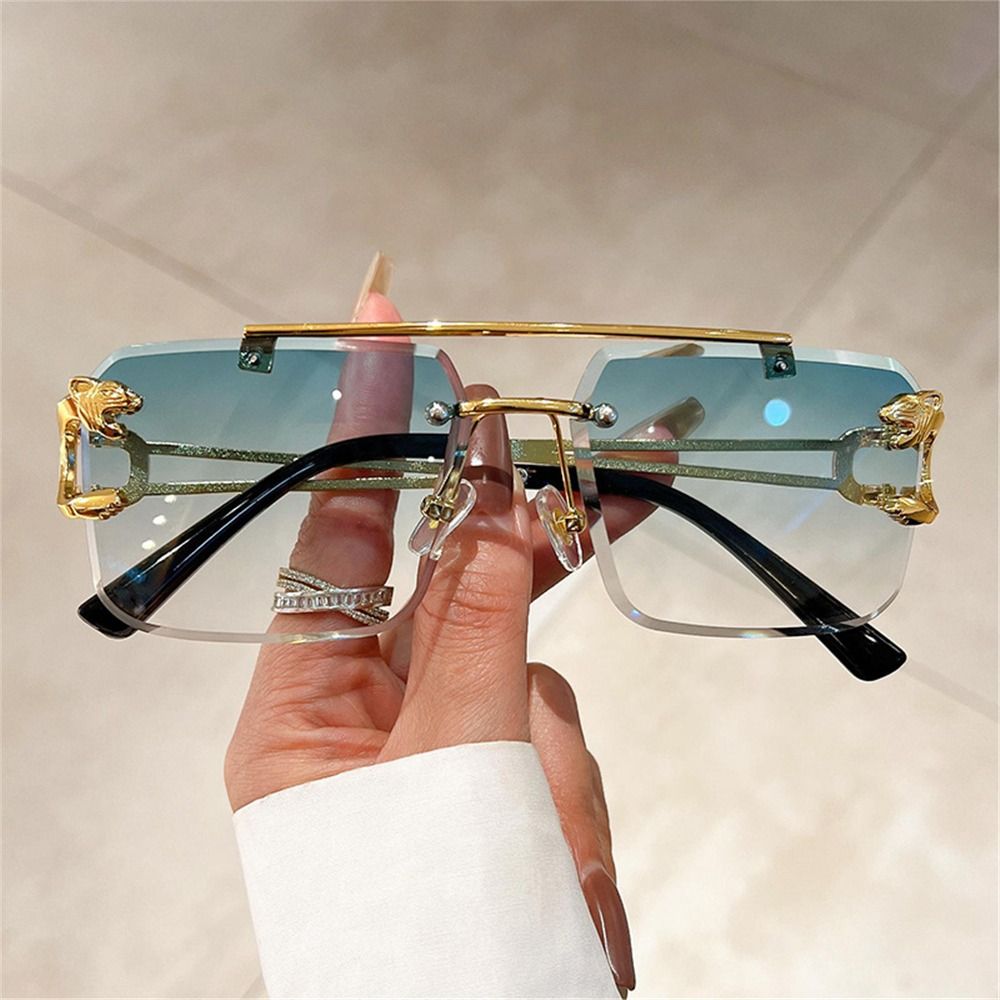 Lunettes de soleil tendance à  - Men'S Fashion Rimless Glasses avis et prix