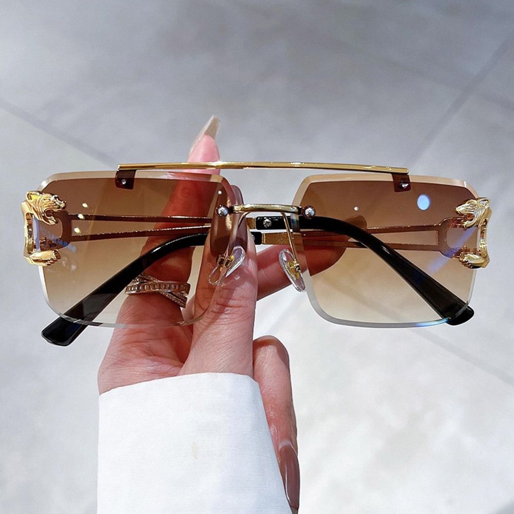 Lunettes de soleil tendance à  - Men'S Fashion Rimless Glasses avis et prix