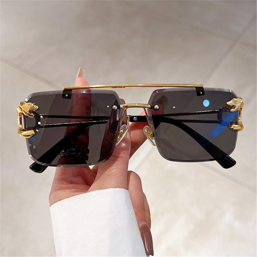 Lunettes de soleil tendance à  - Men'S Fashion Rimless Glasses avis et prix
