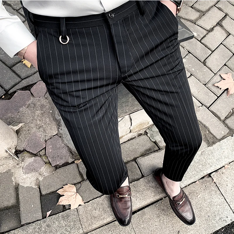 Pantalon habillé slim à rayure - Formal Trouser Stretch avis et prix