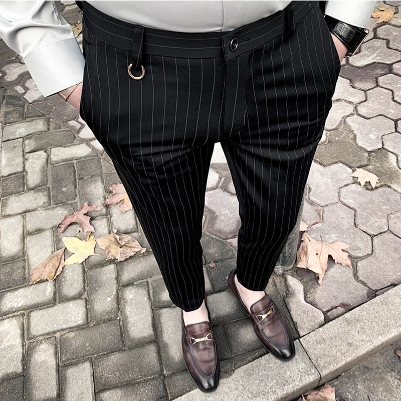 Pantalon habillé slim à rayure - Formal Trouser Stretch avis et prix